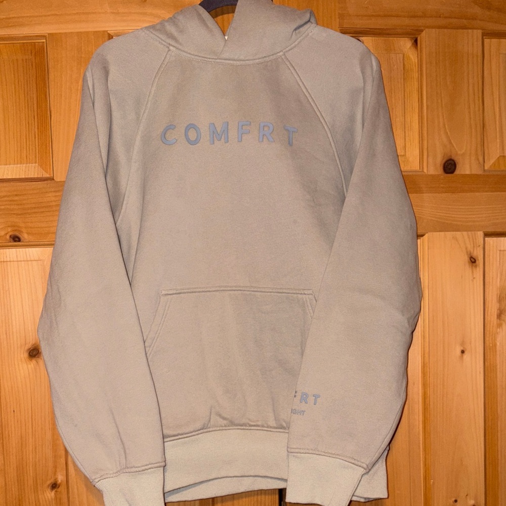 COMFRT Women's Light Beige Hoodie with Hood